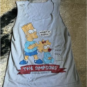 90s Simpsons vintage tee (XS / S)
